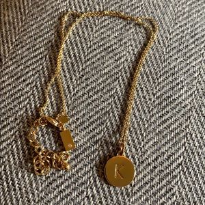 Kate Spade Letter “K” Gold Necklace